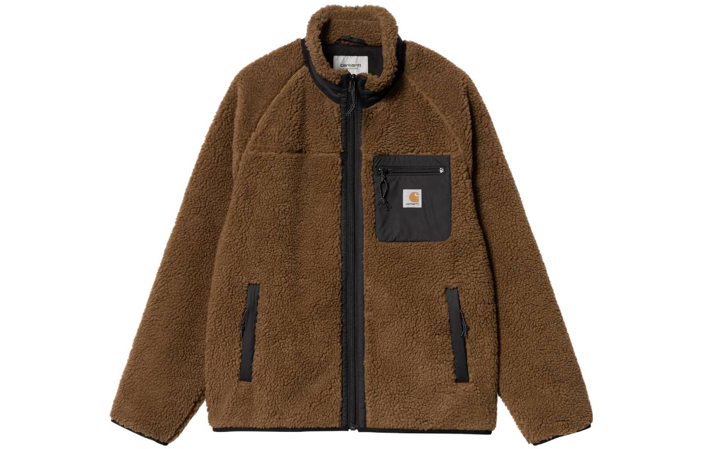 Carhartt WIP FW23 TOUR Colorblock Zipper Jacket Brown Men’s I025120-1QB-XX