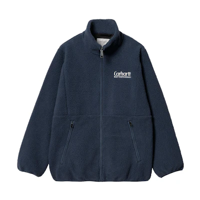 Carhartt WIP FW23 TOUR Draper Fleece Zip Jacket Blue I032245-01-XX