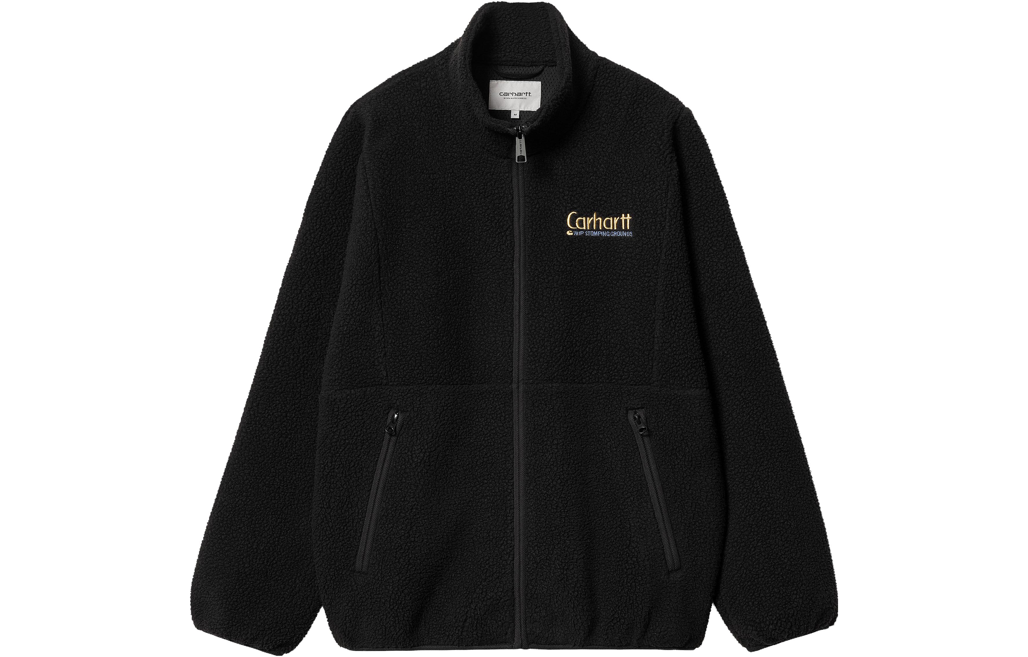 Carhartt WIP FW23 TOUR Draper Liner Fleece Zip-Up Jacket Black I032245-89-XX