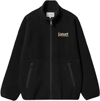 Carhartt WIP FW23 TOUR Draper Liner Fleece Zip-Up Jacket Black I032245-89-XX Carhartt WIP FW23 TOUR Draper Liner Fleece Zip-Up Jacket Black I032245-89-XX