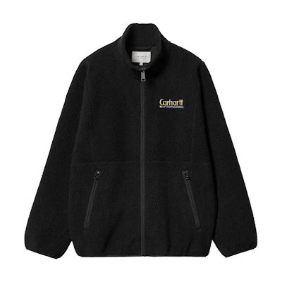 Carhartt WIP FW23 TOUR Draper Liner Fleece Zip-Up Jacket Black I032245-89-XX