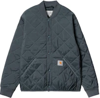 Carhartt WIP FW23 TOUR Quilted Jacket Meteorite Grey I029461-0R-XX Carhartt WIP FW23 TOUR Quilted Jacket Meteorite Grey I029461-0R-XX
