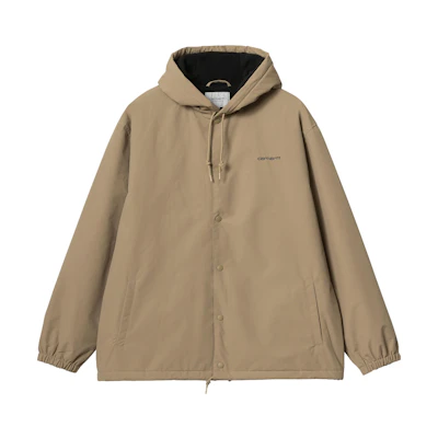 Carhartt WIP FW23 TOUR Series Hooded Coach Jacket Khaki I032247-0DK-XX