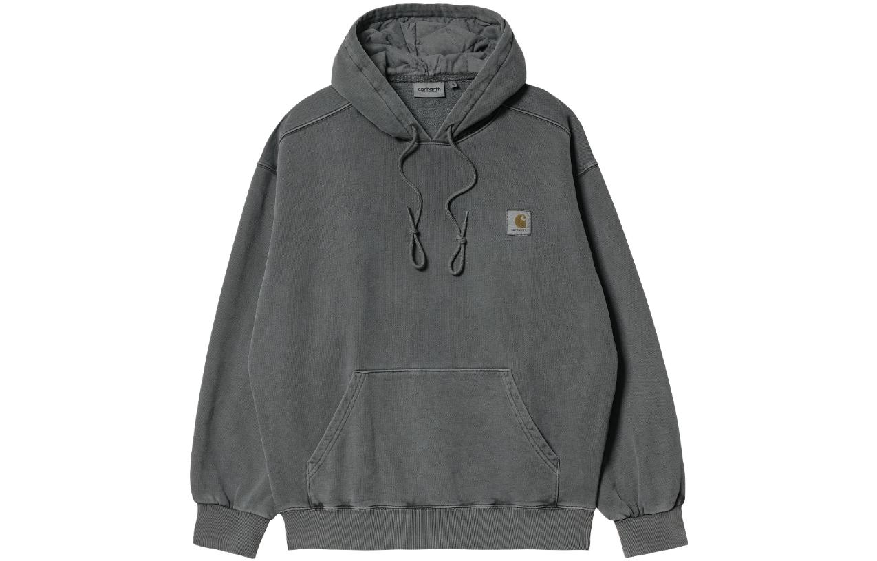 Order Carhartt WIP FW23 Vista Logo Pullover Hoodie Men’s Grey I029523-0WG-GD