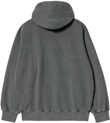 Carhartt WIP FW23 Vista Logo Pullover Hoodie Men’s Grey I029523-0WG-GD Lookbook Carhartt WIP FW23 Vista Logo Pullover Hoodie Men’s Grey I029523-0WG-GD