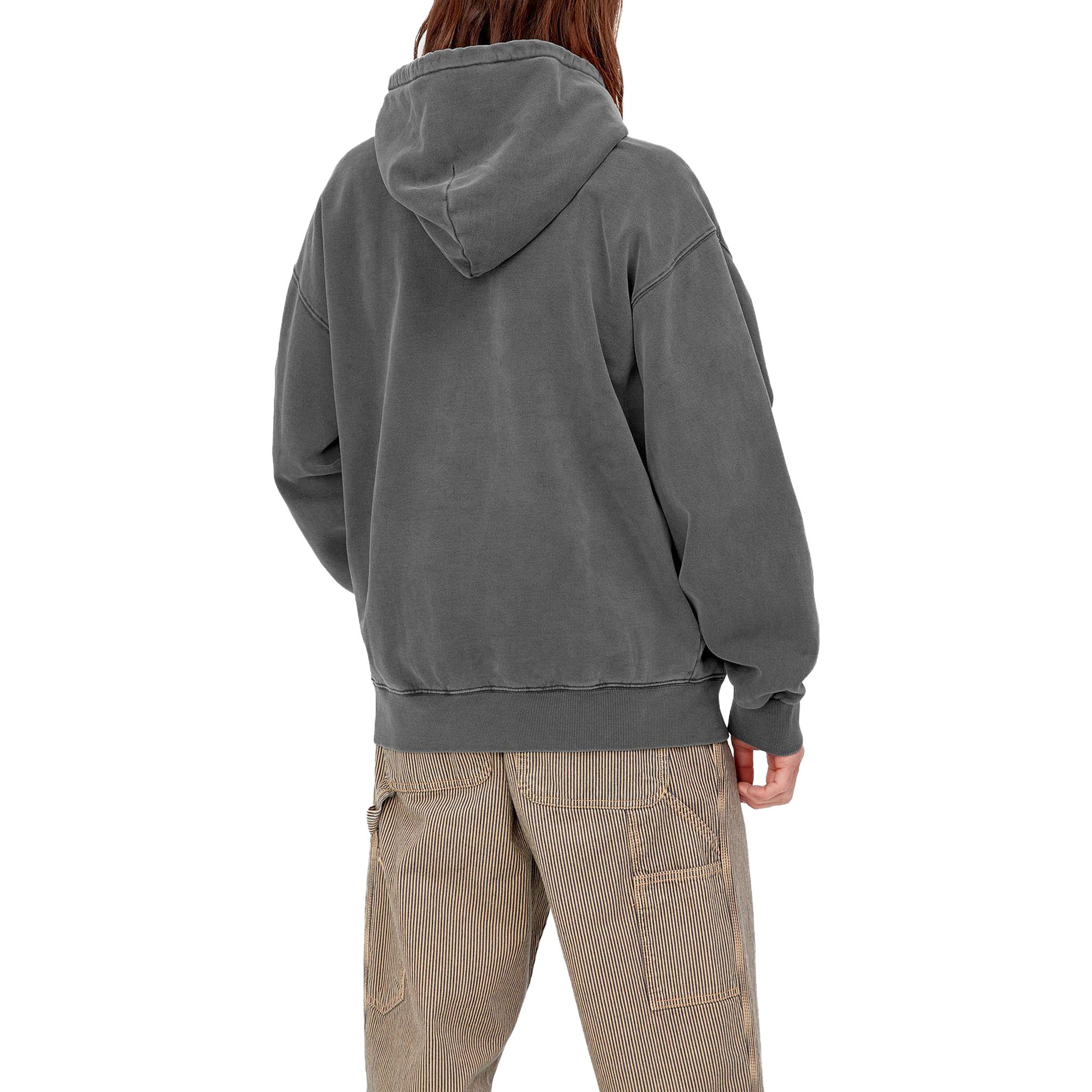 Purchase Carhartt WIP FW23 Vista Logo Pullover Hoodie Men’s Grey I029523-0WG-GD