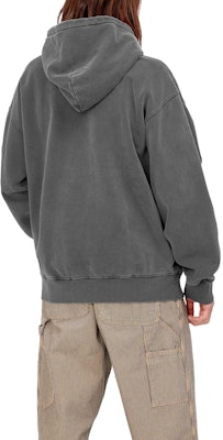 Carhartt WIP FW23 Vista Logo Pullover Hoodie Men’s Grey I029523-0WG-GD Purchase Carhartt WIP FW23 Vista Logo Pullover Hoodie Men’s Grey I029523-0WG-GD