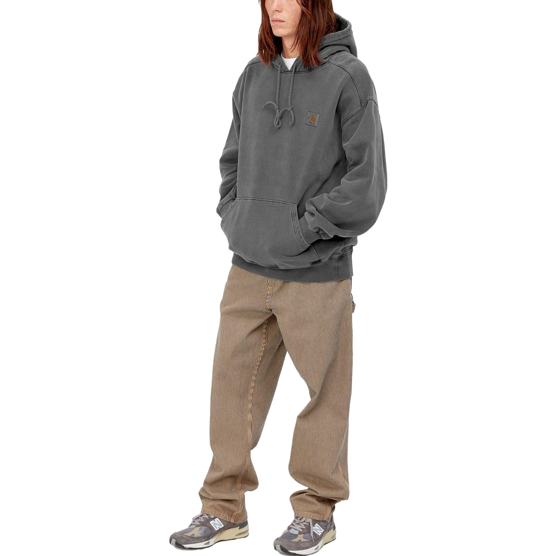 Details for Carhartt WIP FW23 Vista Logo Pullover Hoodie Men’s Grey I029523-0WG-GD