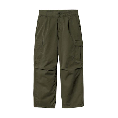 Carhartt WIP FW24 Loose Fit Utility Cargo Pants Deep Green. I031218-666-GD