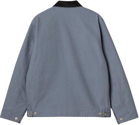 Carhartt WIP FW24 Jaket Detroit Abu Biru Unisex Lengan Panjang dengan Resleting. I015264-2EP-01 Lookbook Carhartt WIP FW24 Jaket Detroit Abu Biru Unisex Lengan Panjang dengan Resleting. I015264-2EP-01