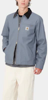 Purchase Carhartt WIP FW24 底特律外套 灰藍色 男女款拉鍊翻領長袖夾克. I015264-2EP-01