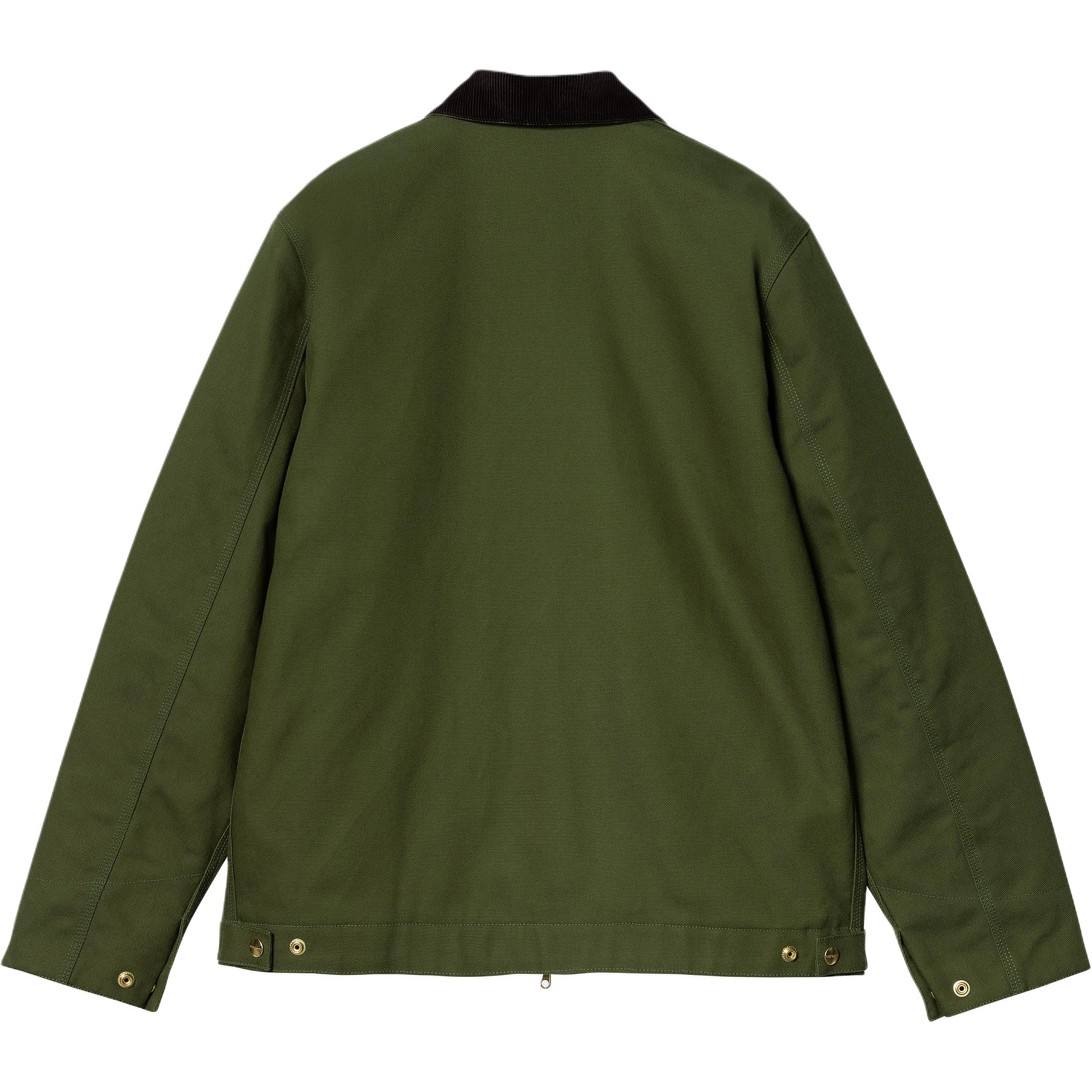 Purchase Carhartt WIP FW24 Detroit Jaket Hijau Unisex Lengan Panjang Hoodie Logo Patch. I015264-2EO-01