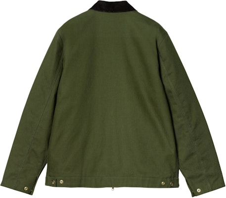 Carhartt WIP FW24 Detroit Jaket Hijau Unisex Lengan Panjang Hoodie Logo Patch. I015264-2EO-01 Purchase Carhartt WIP FW24 Detroit Jaket Hijau Unisex Lengan Panjang Hoodie Logo Patch. I015264-2EO-01