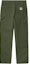 Lookbook カーハート WIP FW24 ダブルニー ルーズフィット ジッパーフライパンツ ユニセックス グリーン I031501-2BR-02