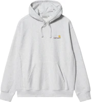 Carhartt WIP FW24 Drawstring Hoodie with Kangaroo Pocket - Gray I028279-482-XX Carhartt WIP FW24 Drawstring Hoodie with Kangaroo Pocket - Gray I028279-482-XX