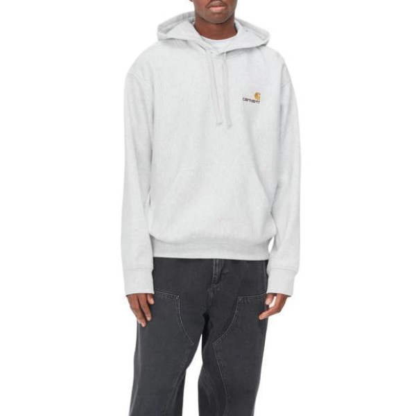 Purchase Carhartt WIP FW24 Hoodie Bertali dengan Poket Kanggaru - Kelabu I028279-482-XX