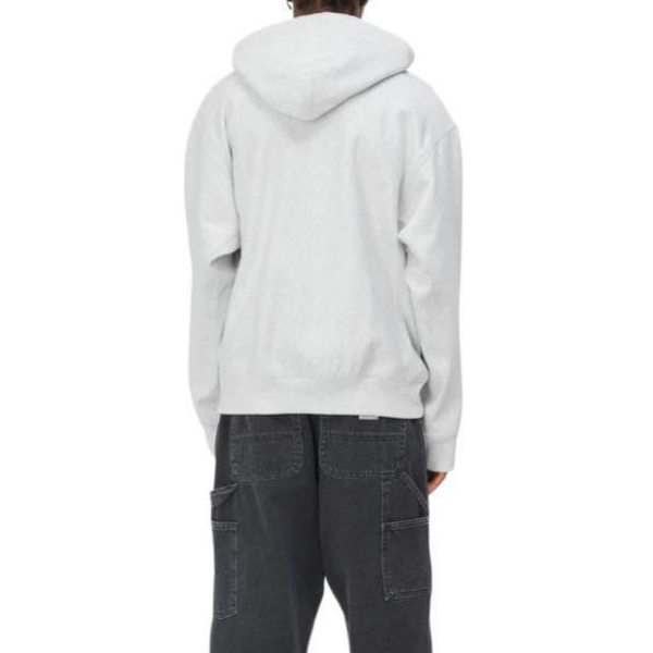 Details for Carhartt WIP FW24 Hoodie Bertali dengan Poket Kanggaru - Kelabu I028279-482-XX