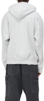 Carhartt WIP FW24 Hoodie Bertali dengan Poket Kanggaru - Kelabu I028279-482-XX Details for Carhartt WIP FW24 Hoodie Bertali dengan Poket Kanggaru - Kelabu I028279-482-XX