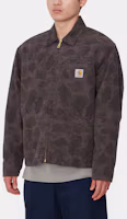 Purchase Carhartt WIP FW24 棕色 Duck Detroit 夾克 長袖拉鍊口袋外套 I034281-2MR-GD