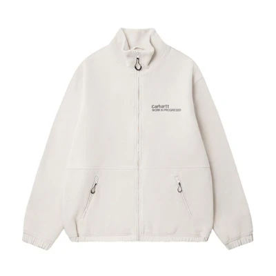Carhartt WIP FW24 Duck Embroidery Zip-Up Long Sleeve Jacket CHXJKI033849N
