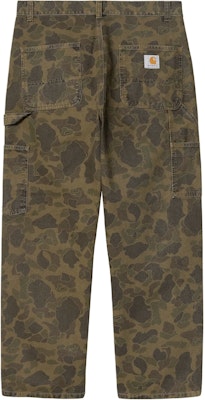 カーハート WIP FW24 ダック シングルニータック カモパンツ ユニセックス グリーン. I033896-2MQ-GD Lookbook カーハート WIP FW24 ダック シングルニータック カモパンツ ユニセックス グリーン. I033896-2MQ-GD