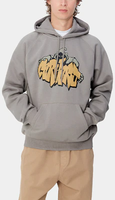 Carhartt WIP FW24 Hoodie Kelabu Uniseks Oversized Pullover Sweater I033937-29K-XX Purchase Carhartt WIP FW24 Hoodie Kelabu Uniseks Oversized Pullover Sweater I033937-29K-XX