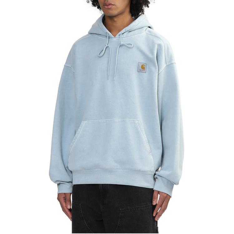 Shop Carhartt WIP FW24 Baju Hoodie Longgar Logo Sweatshirt CHXSWI029523N