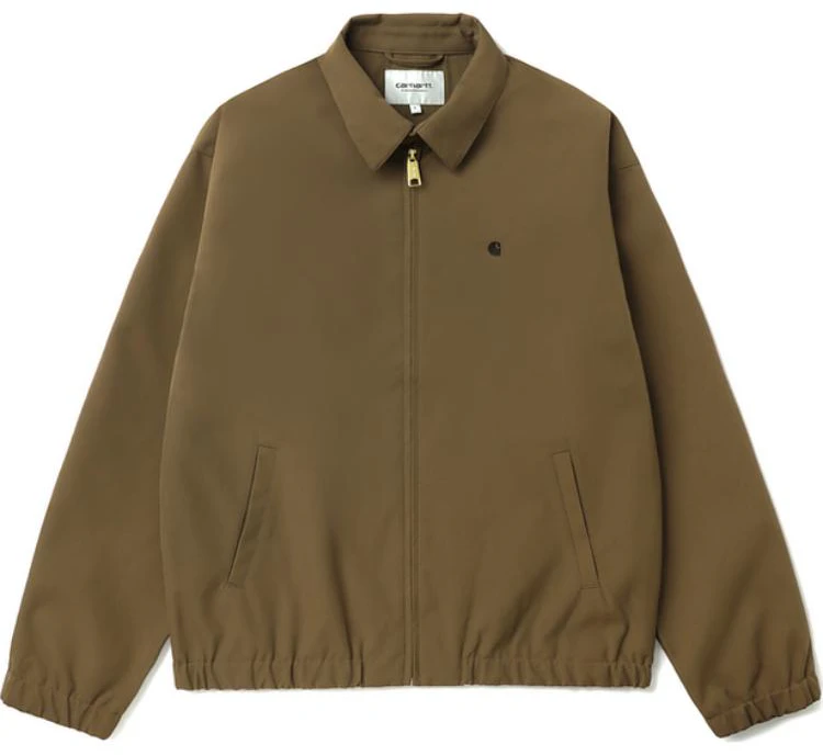 carhartt-wip-fw-24-loose-fit-zip-logo-embroidered-jacket-coffee-brown-menswear-chxjka-242007-n-bwl