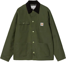 Order Carhartt WIP FW24 Michigan 外套 綠色 男女單排扣夾克式外套。 I015261-2EO-01