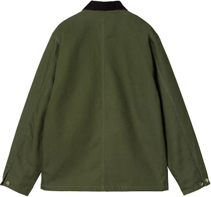 카하트 WIP FW24 미시간 코트 그린 유니섹스 싱글브레스트 자켓 I015261-2EO-01 Lookbook 카하트 WIP FW24 미시간 코트 그린 유니섹스 싱글브레스트 자켓 I015261-2EO-01