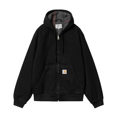Carhartt WIP FW24 OG Active Jacket Kangaroo Pocket Black Unisex Loose Fit I032232-89-2Y