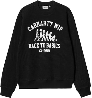 Carhartt WIP FW24 宽松款标志印花圆领卫衣休闲上衣 I034040-0D2-XX Order Carhartt WIP FW24 宽松款标志印花圆领卫衣休闲上衣 I034040-0D2-XX