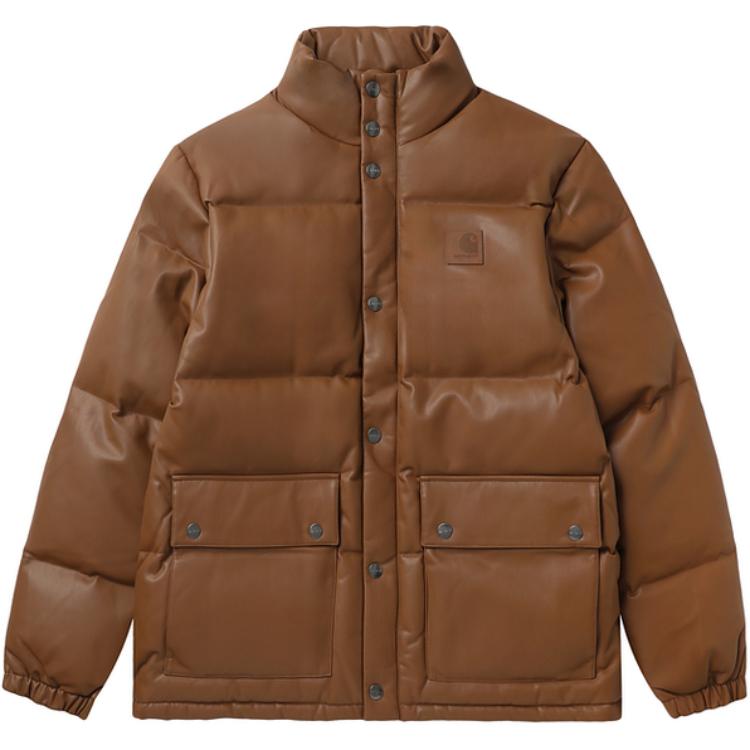 Carhartt WIP FW24 Solid Color Stand Collar Pocket Long Sleeve Down Jacket Men CHXJKA242001N