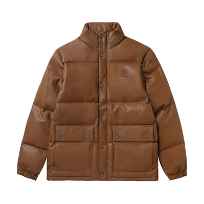 Carhartt WIP FW24 Solid Color Stand Collar Pocket Long Sleeve Down Jacket Men CHXJKA242001N