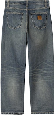 カーハート WIP FW24 ウォッシュド ルーズテーパード ジップジーンズ ユニセックス ブルー I034733-01-4Q Lookbook カーハート WIP FW24 ウォッシュド ルーズテーパード ジップジーンズ ユニセックス ブルー I034733-01-4Q