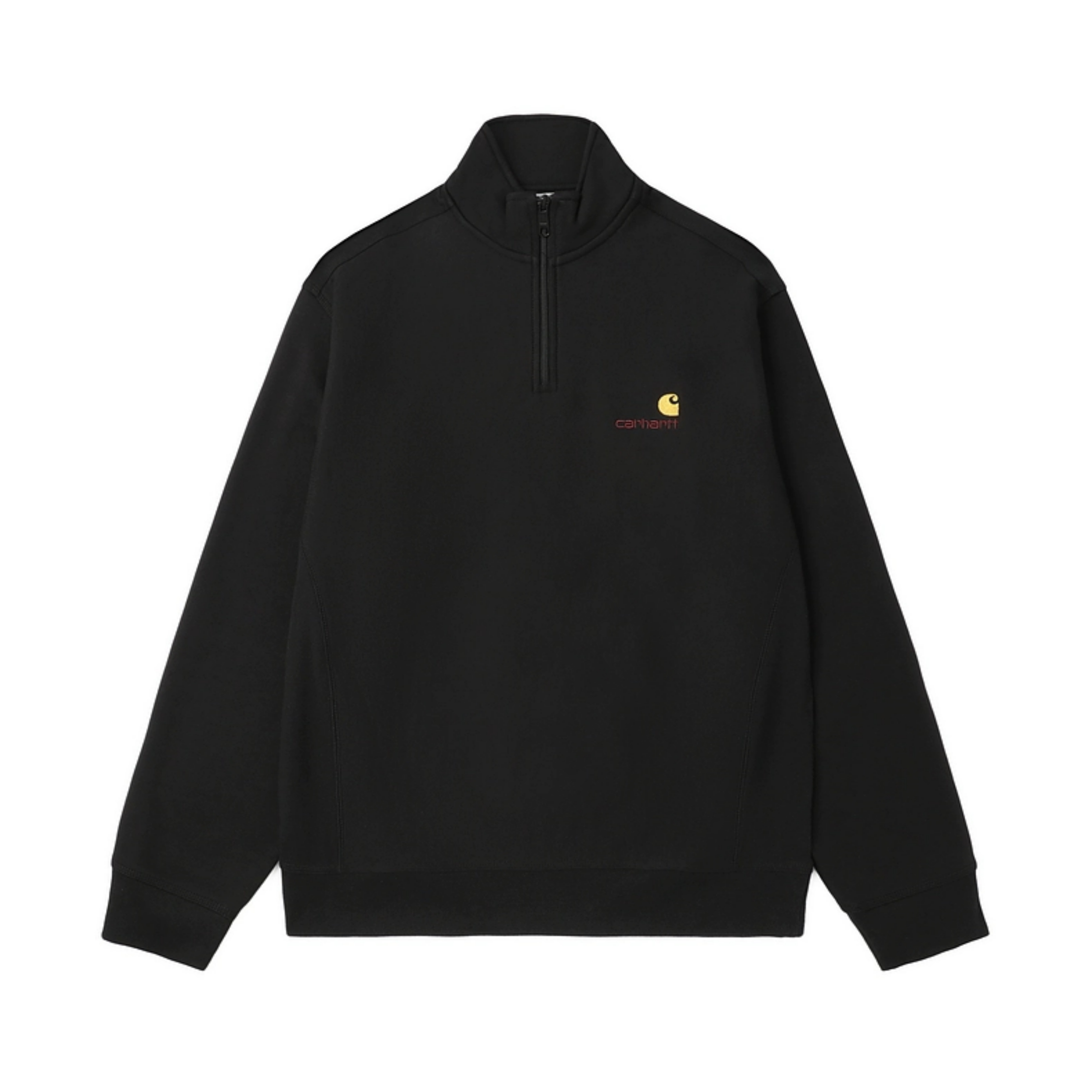 Carhartt WIP FW24 White Loose Fit Pullover Casual Long Sleeve Unisex Sweatshirt CHXSWI027014N