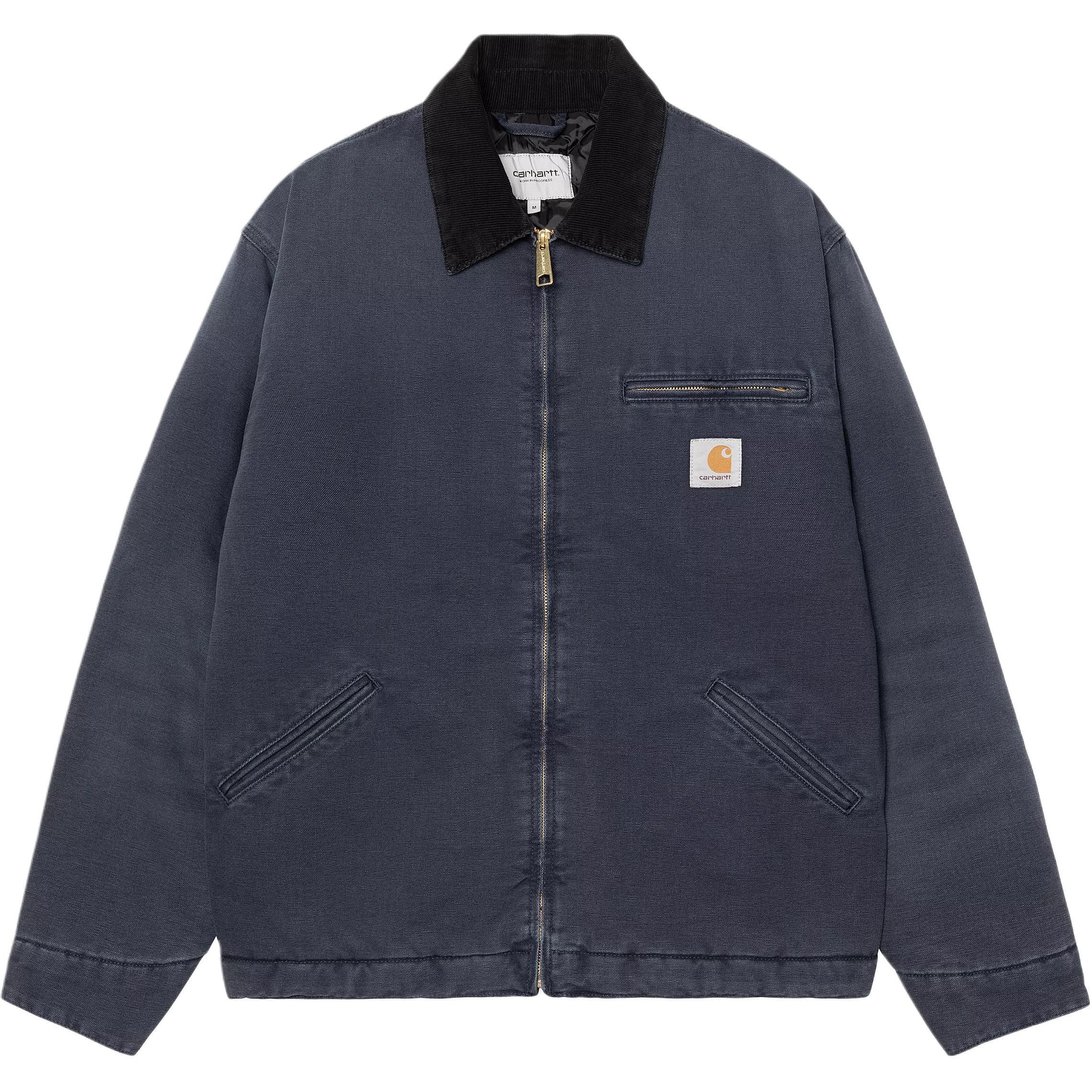 Carhartt WIP FW25 OG Detroit Jacket Classic Loose-Fit Zip-Up Outerwear I035614-0DI-4O