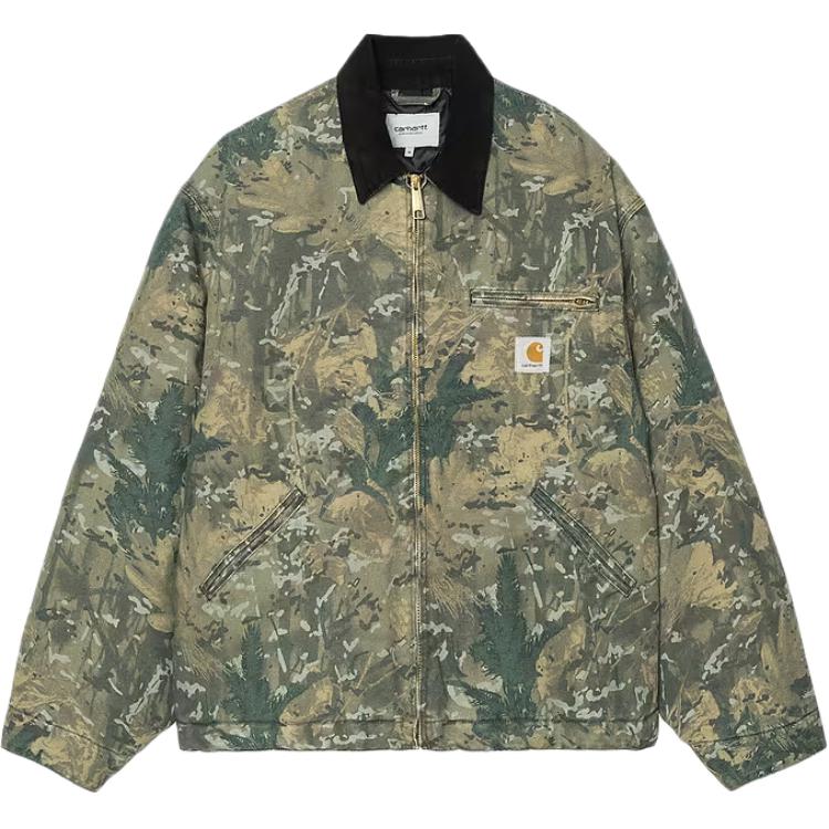 Carhartt WIP FW25 OG Detroit Jacket Classic Zip Front Loose Fit Jacket I035614-3BL-06