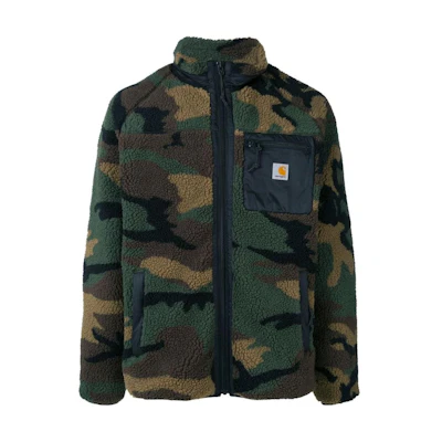 Carhartt WIP Green Camo Zip-Up Jacket I025120CMO