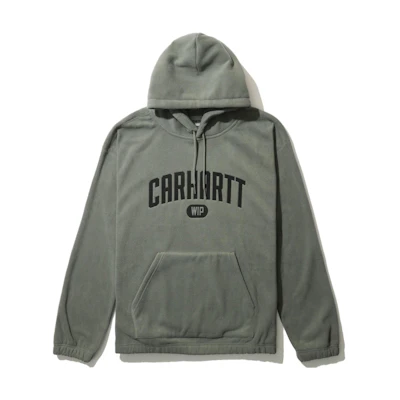 Carhartt WIP Green Letter Logo Pullover Hoodie Long Sleeve A212053-0EH-XX