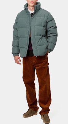 Carhartt WIP 綠色Logo立領羽絨外套冬季系列 I029450-0GA-XX Purchase Carhartt WIP 綠色Logo立領羽絨外套冬季系列 I029450-0GA-XX