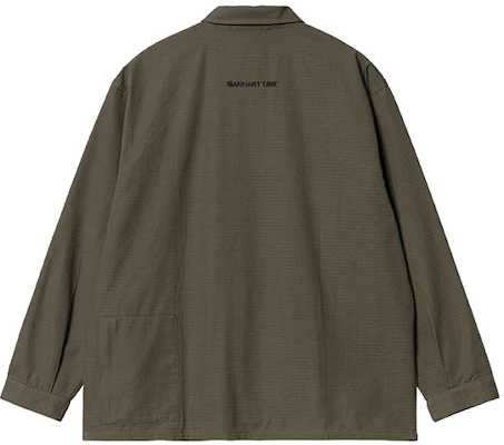 Carhartt WIP Green Pocket Casual Shirt Jacket A221036-966-68 Lookbook Carhartt WIP Green Pocket Casual Shirt Jacket A221036-966-68