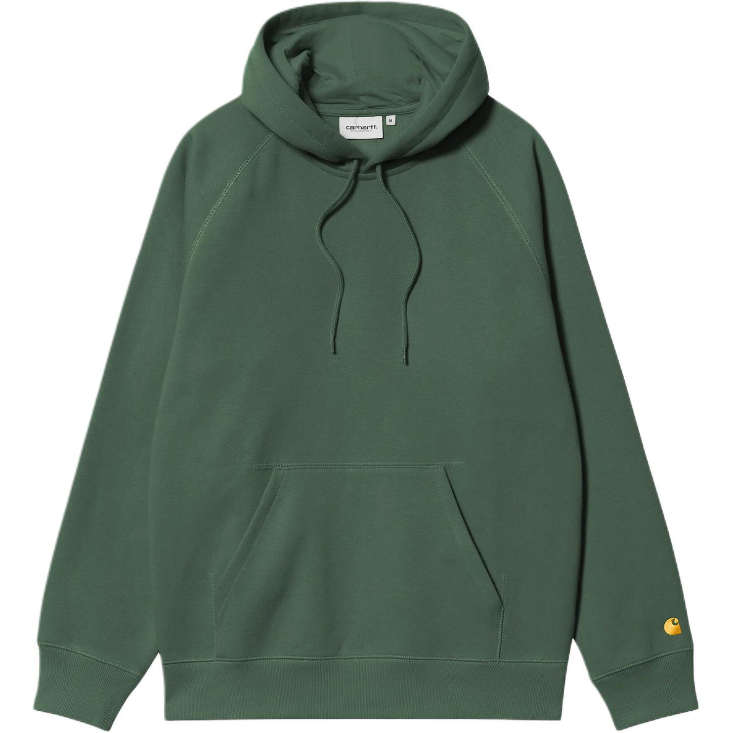 Carhartt WIP Green Pullover Hoodie Casual Sweatshirt I033661-2CX-XX