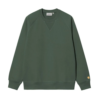 Carhartt WIP Green Solid Color Crewneck Sweatshirt I033660-2CX-XX