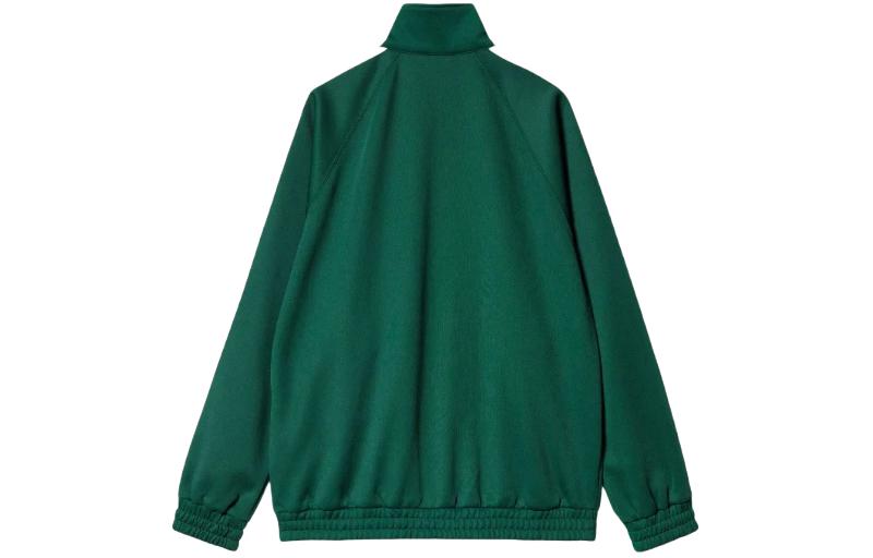 Lookbook Carhartt WIP 綠色拉鍊高領外套 字母印花 I033088-20A-XX