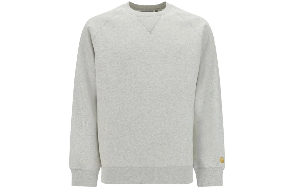 Carhartt WIP Grey Crewneck Pullover Sweatshirt Long Sleeve Casual Wear I026383-00J-XX