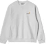 Buy Carhartt WIP 灰色刺绣标志圆领卫衣 I025475-482-XX