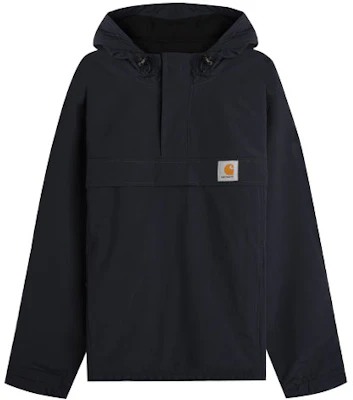 Carhartt WIP Jaket Half-Zip Hooded Pullover Deep Blue Lelaki I028435-1C-00 Buy Carhartt WIP Jaket Half-Zip Hooded Pullover Deep Blue Lelaki I028435-1C-00