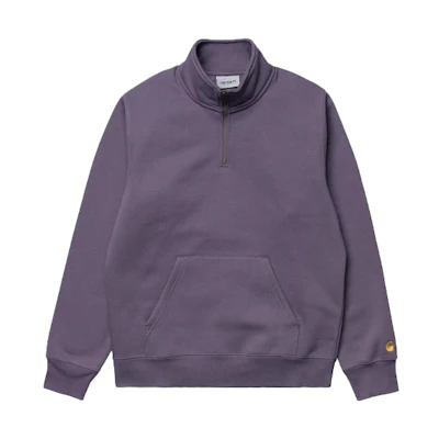 Carhartt WIP Half-Zip Mock Neck Sweatshirt Jacket Purple I027038-0AF-90