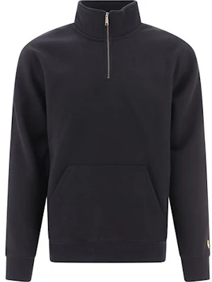Carhartt WIP Half-Zip Pullover Sweatshirt Black I0270380-300F-XX Buy Carhartt WIP Half-Zip Pullover Sweatshirt Black I0270380-300F-XX